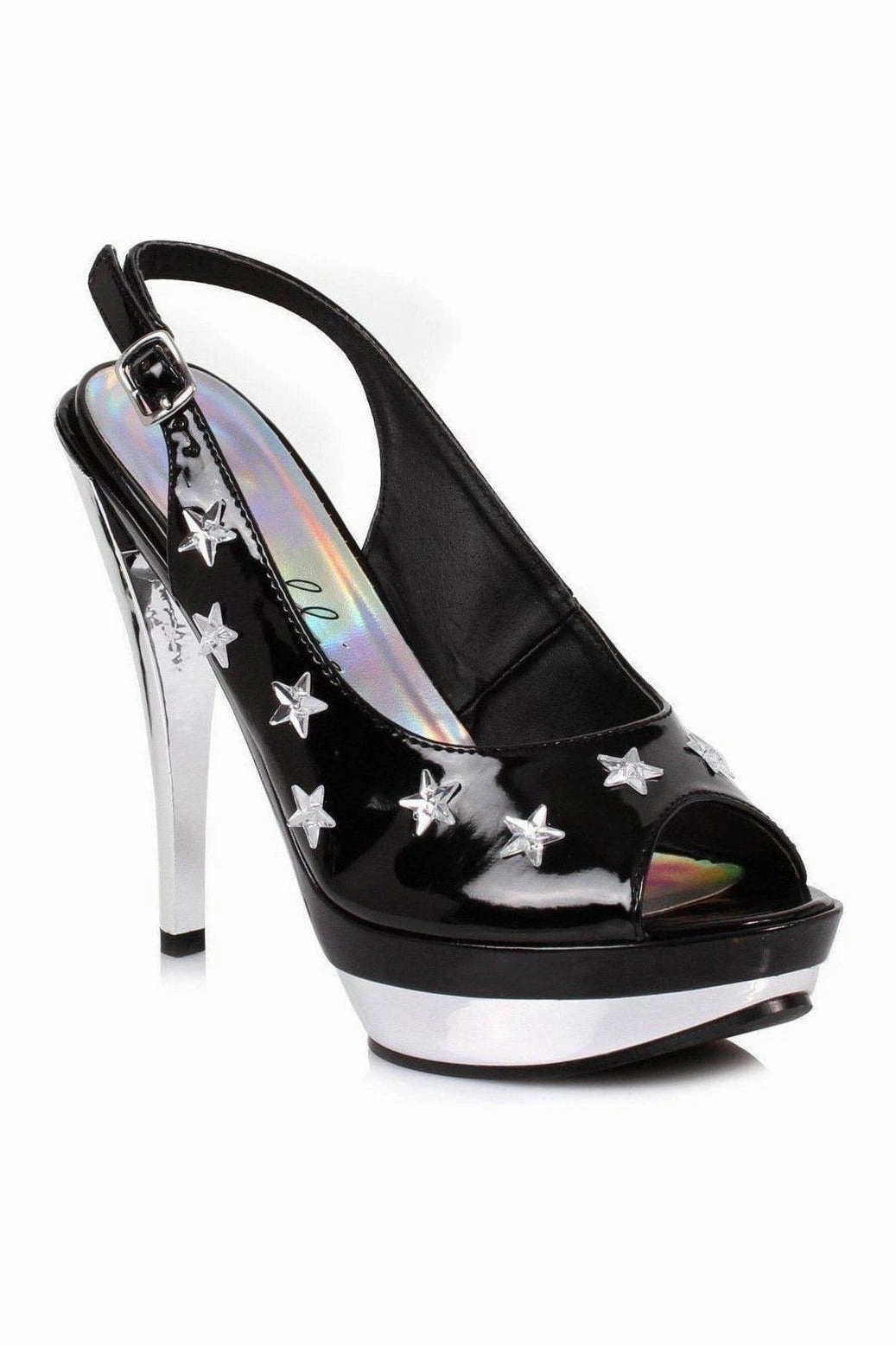 515-SKYLAR Fashion Sandal | Black Patent