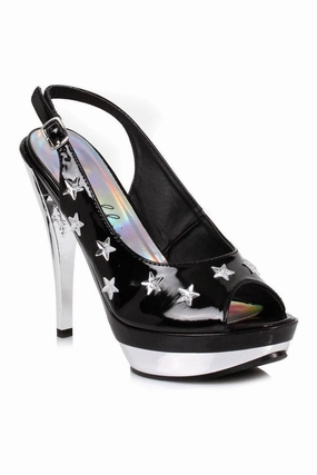 515-SKYLAR Fashion Sandal | Black Patent