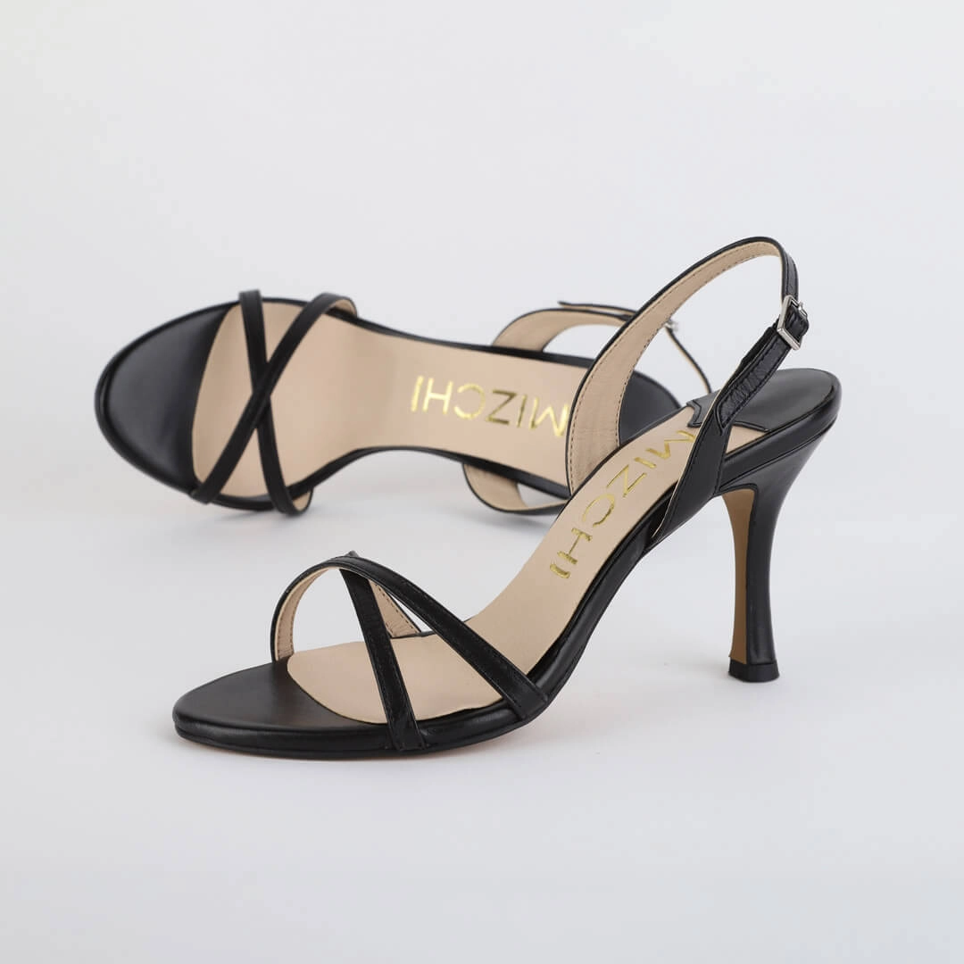*STOLLARD - black, 8cm size UK 2.5