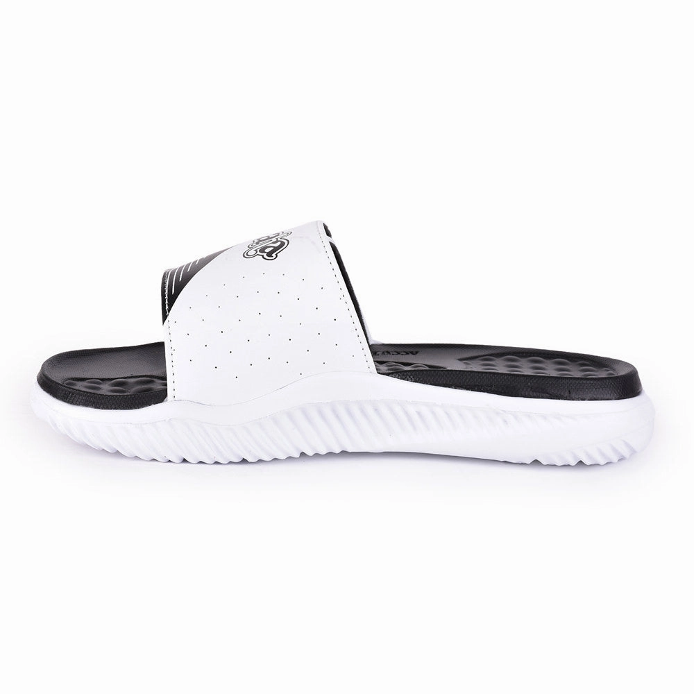 A-HA By Liberty White Slides For Men STAMINA-25