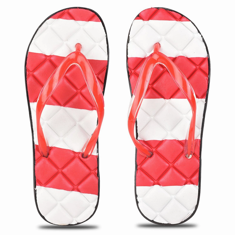 A-HA Casual Red Slipper For Women HIMANI-R1 By Liberty