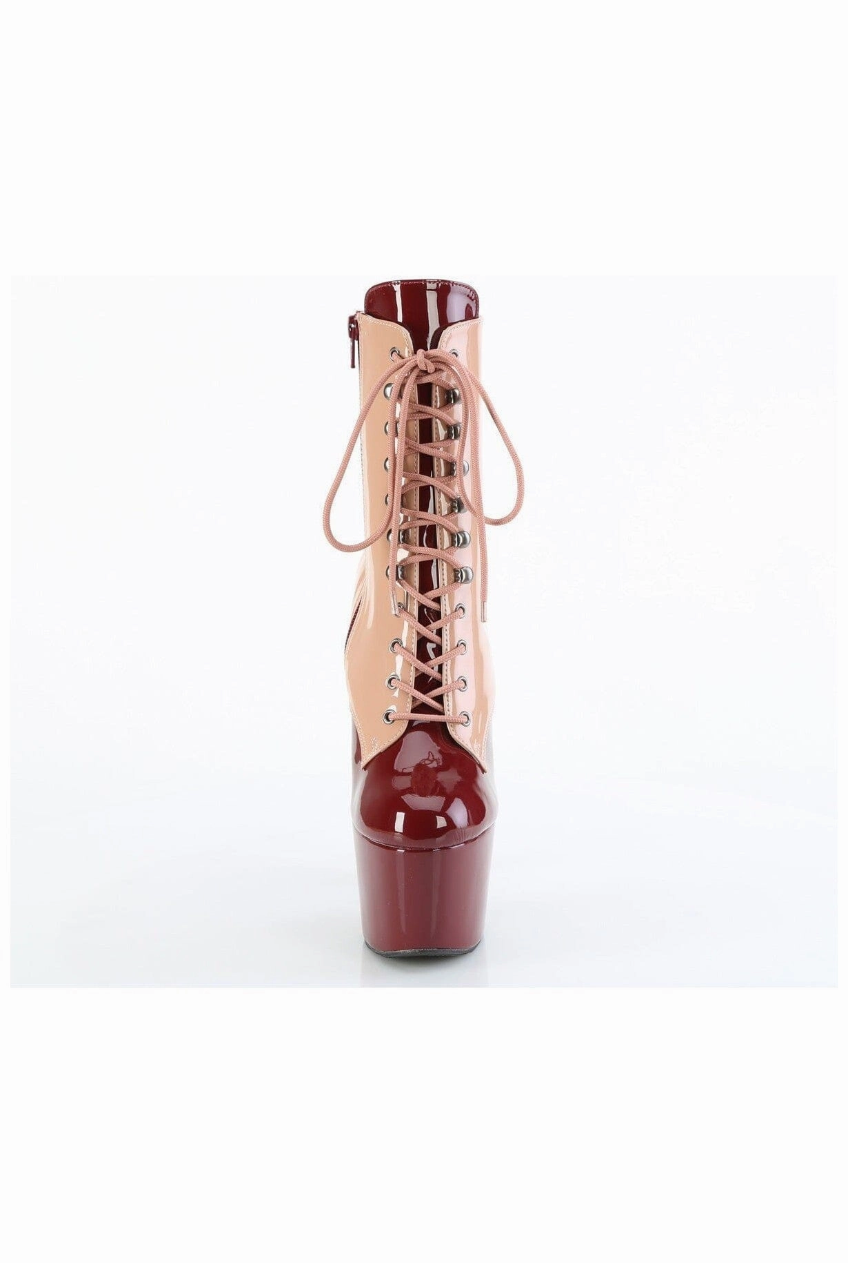 ADORE-1020DC Blush Patent Ankle Boot