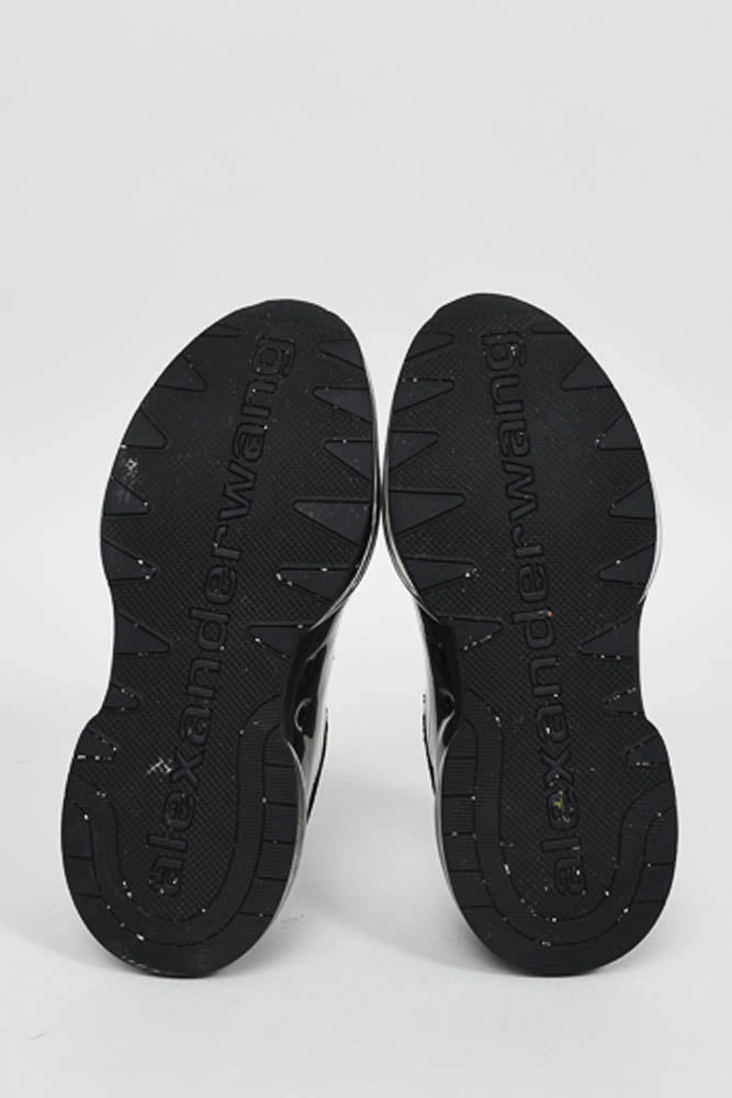 Alexander Wang Black Marbled Effect Sneakers Size 40