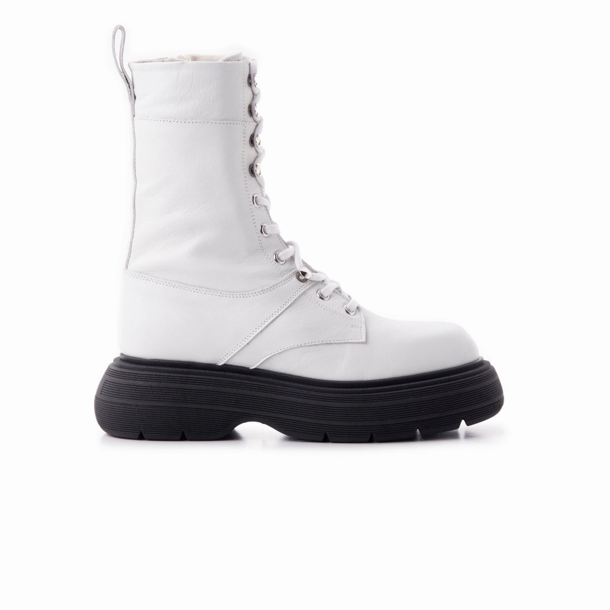 Armstrong White Leather