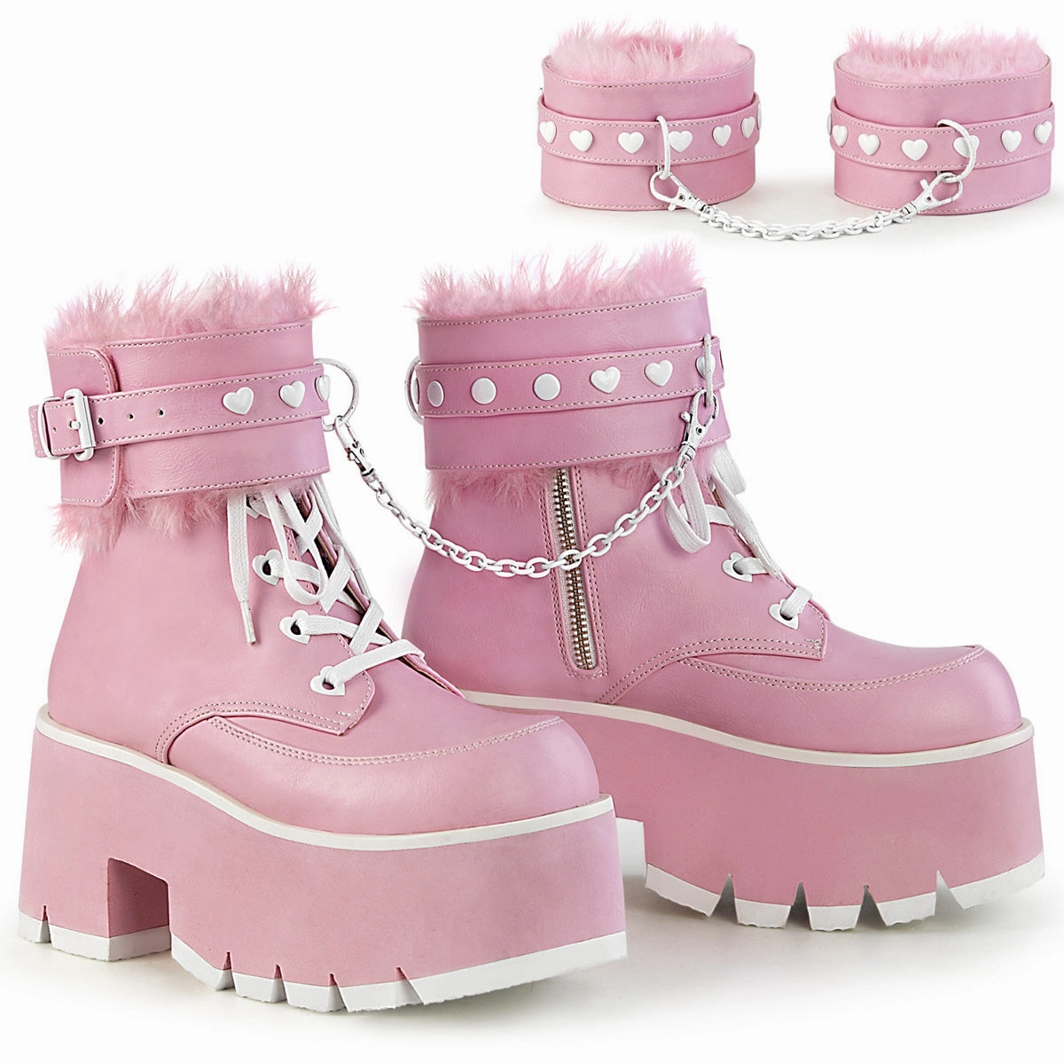 ASHES-57  Baby Pink Vegan Leather
