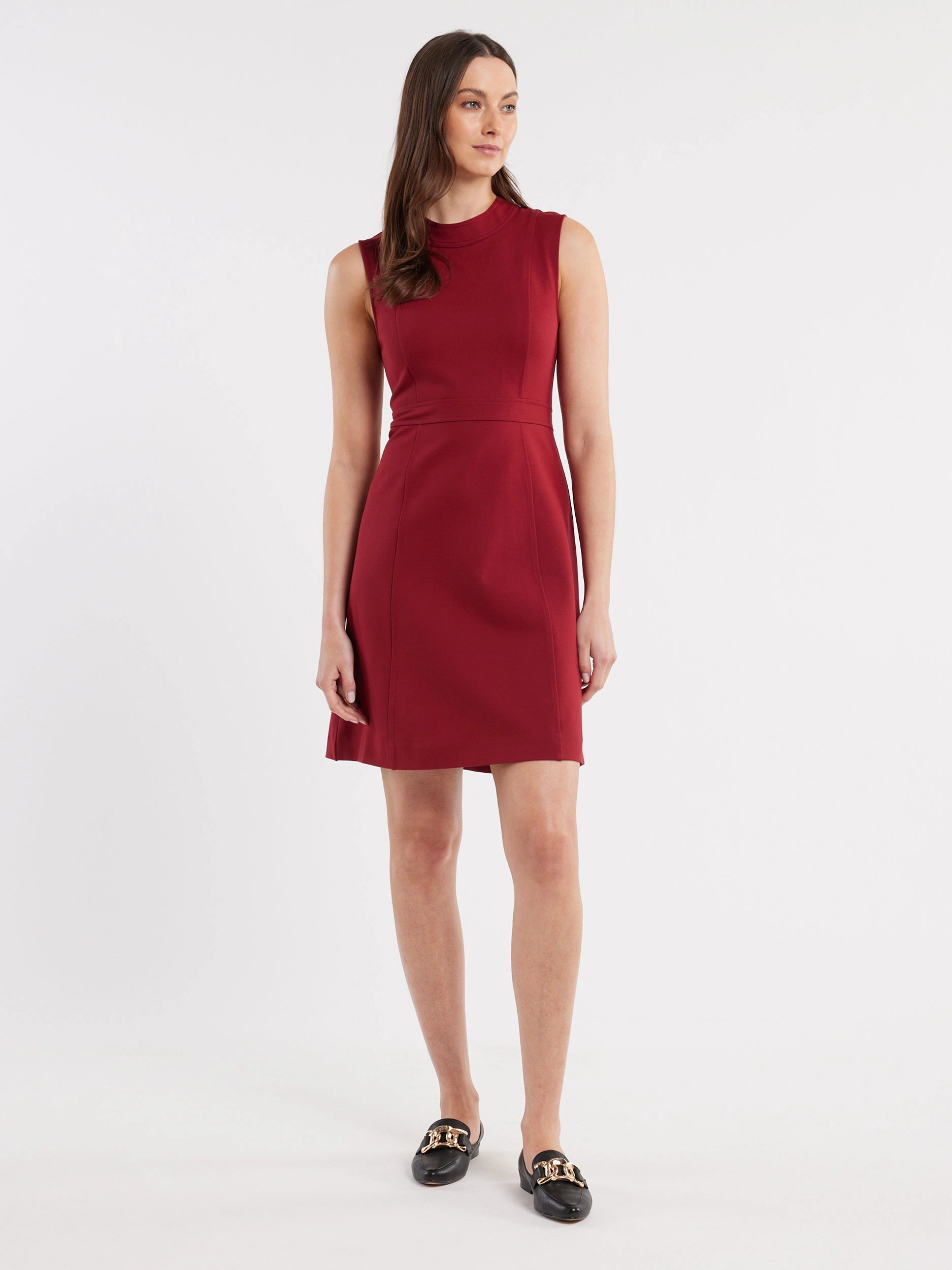 Betty Ponte Shift Dress