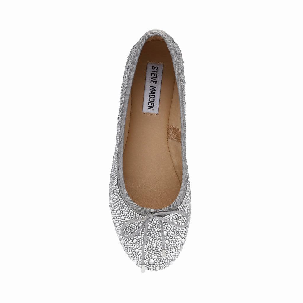 Blossoms-R Flat Shoe SILVER