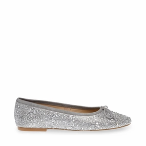 Blossoms-R Flat Shoe SILVER