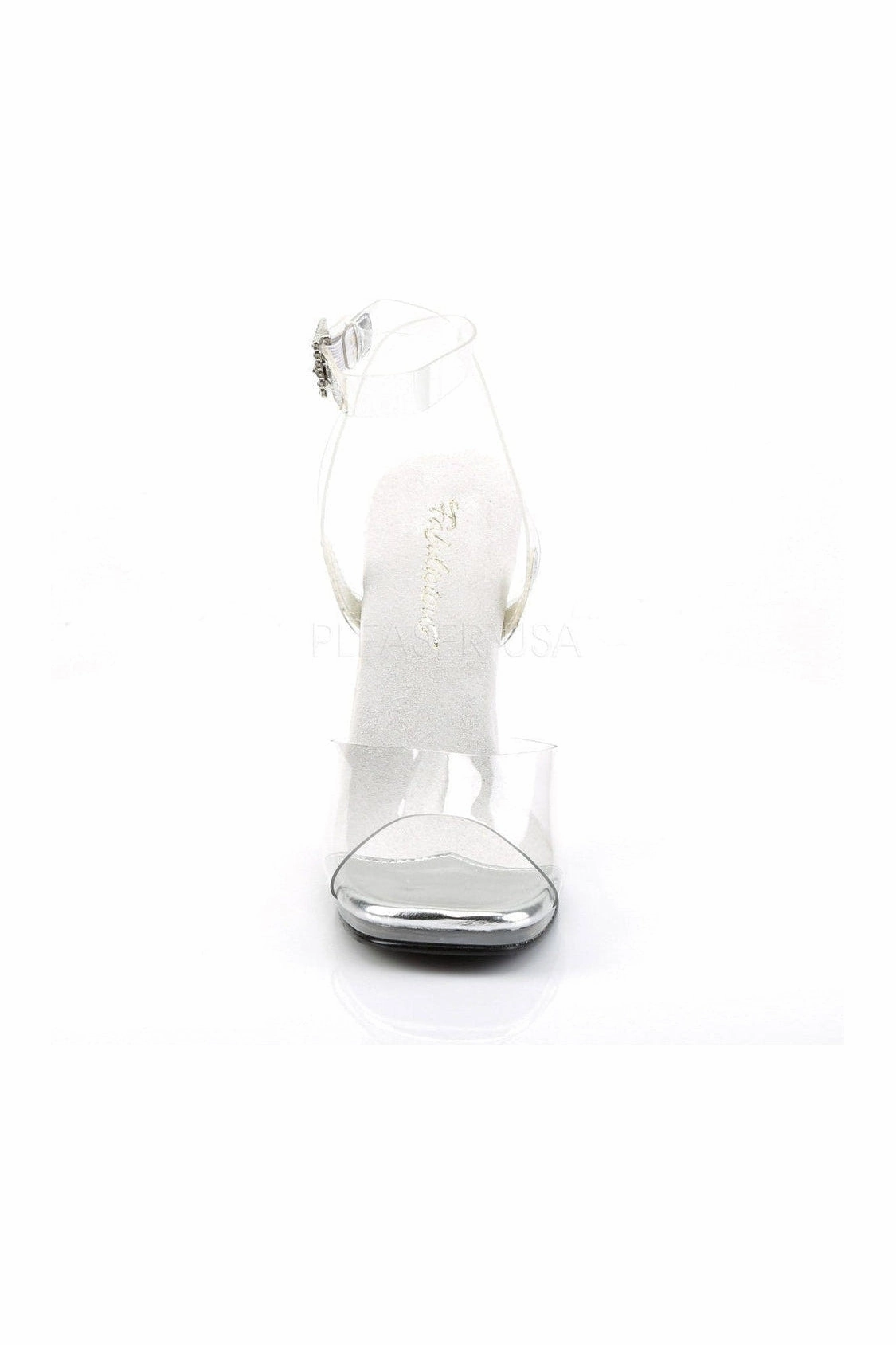 CHIC-06 Sandal | Clear Vinyl