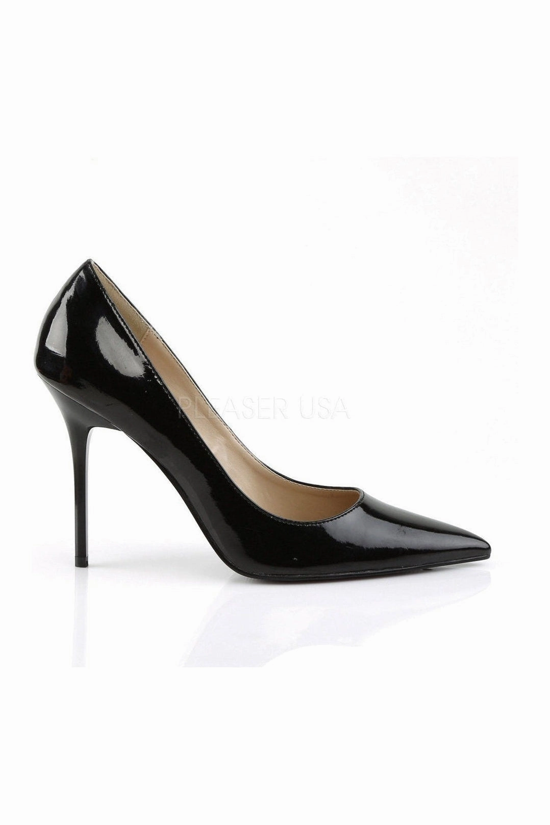 CLASSIQUE-20 Pump  | Black Patent