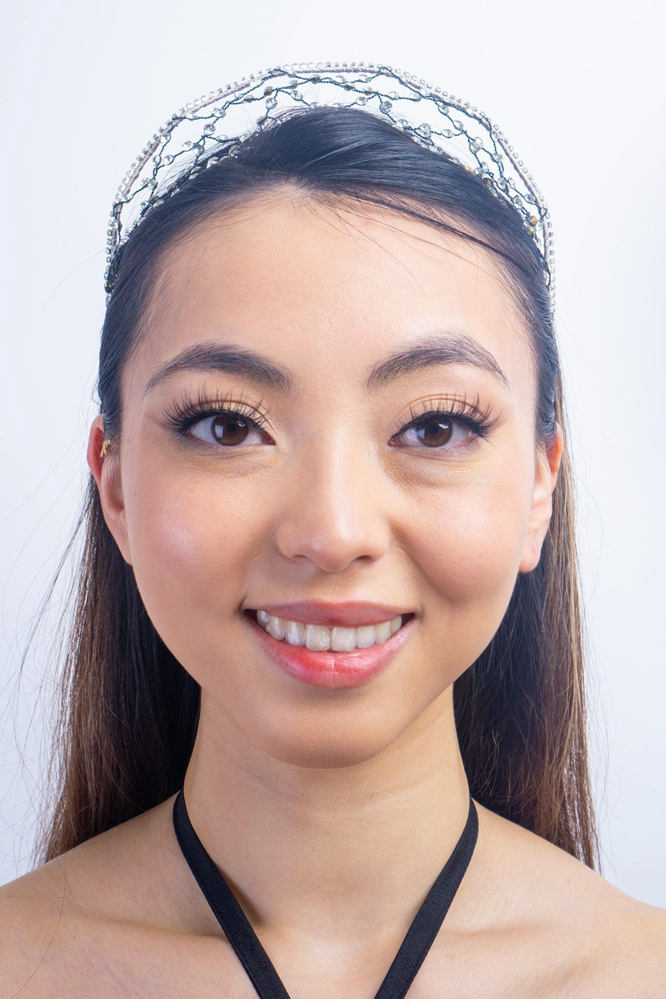Clear Rhinestone Fireworks Headband