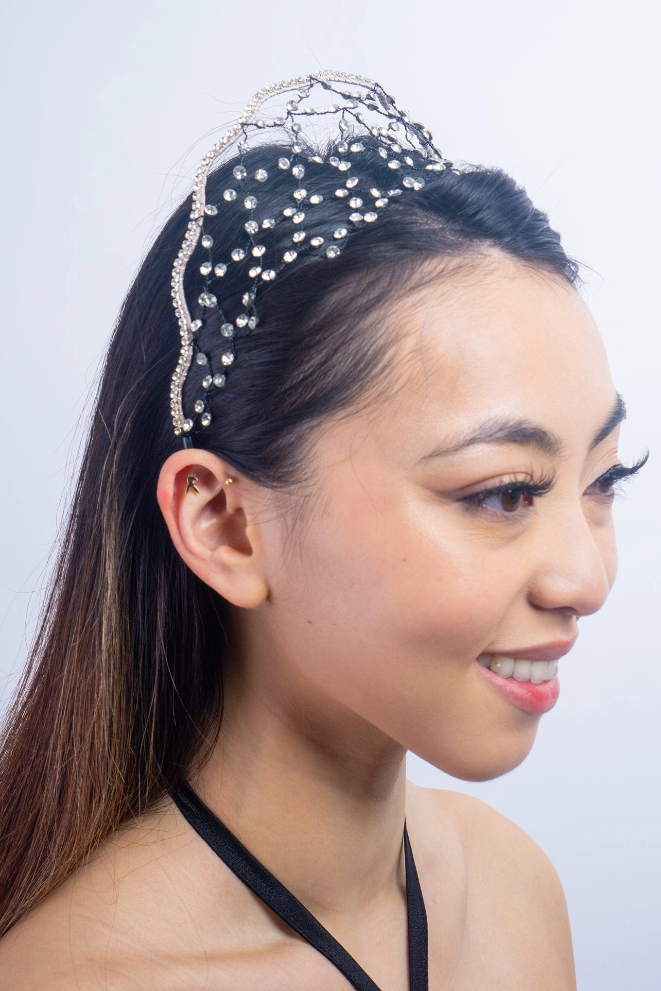 Clear Rhinestone Fireworks Headband