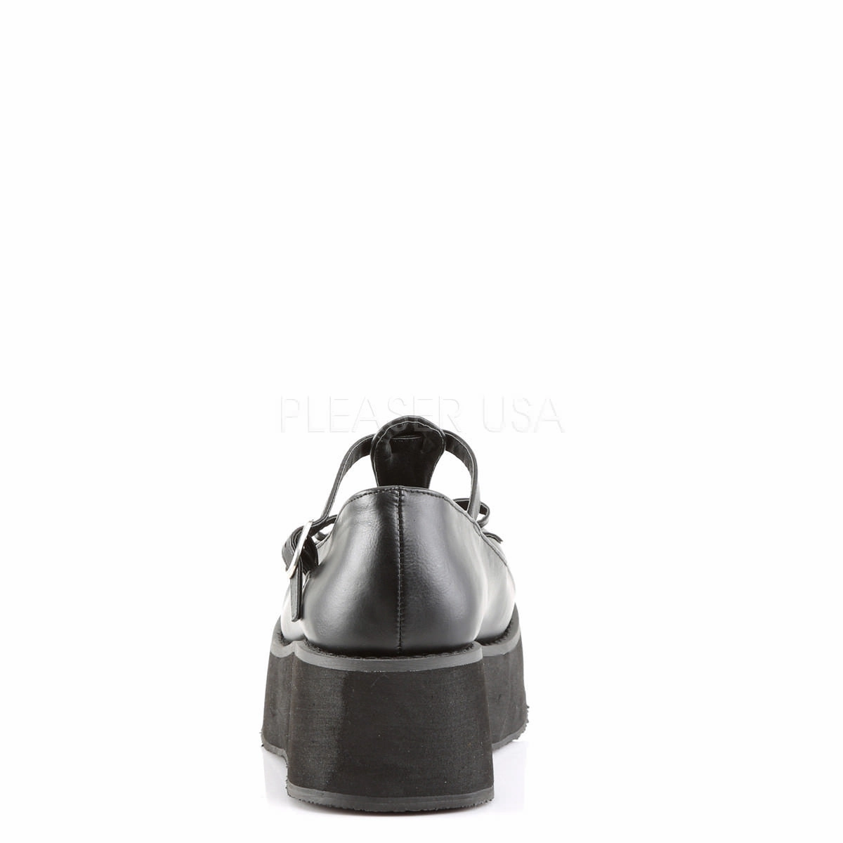Demonia SPRITE-03 Black Vegan Leather Shoes