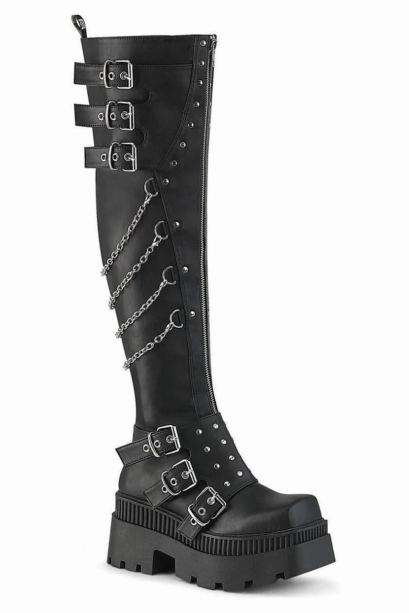 Demonia WRATH-310 Thigh Boot