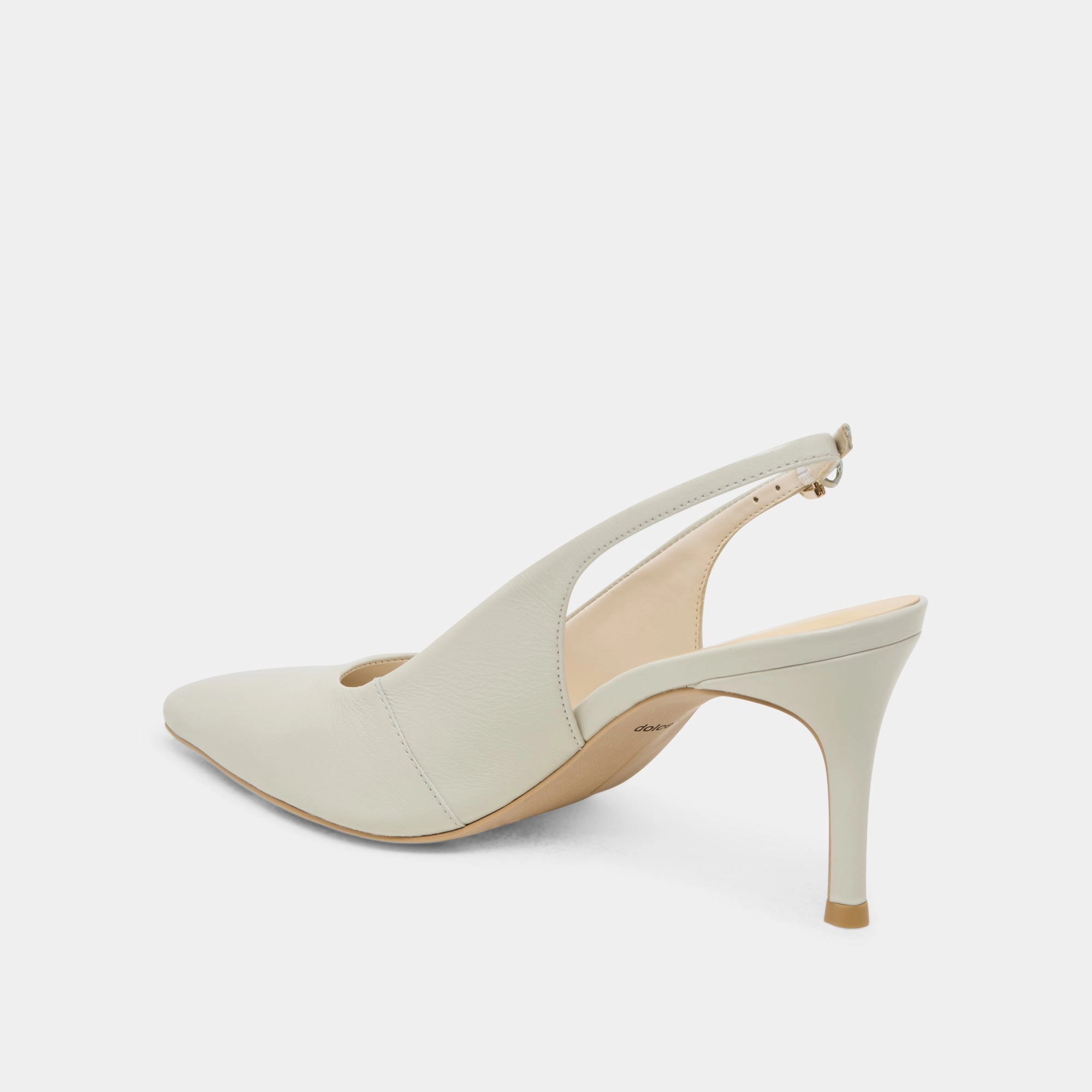 ELASI HEELS LIGHT SAGE LEATHER