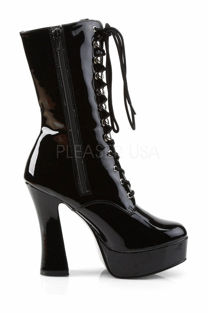 ELECTRA-1020 Platform Boot  | Black Patent