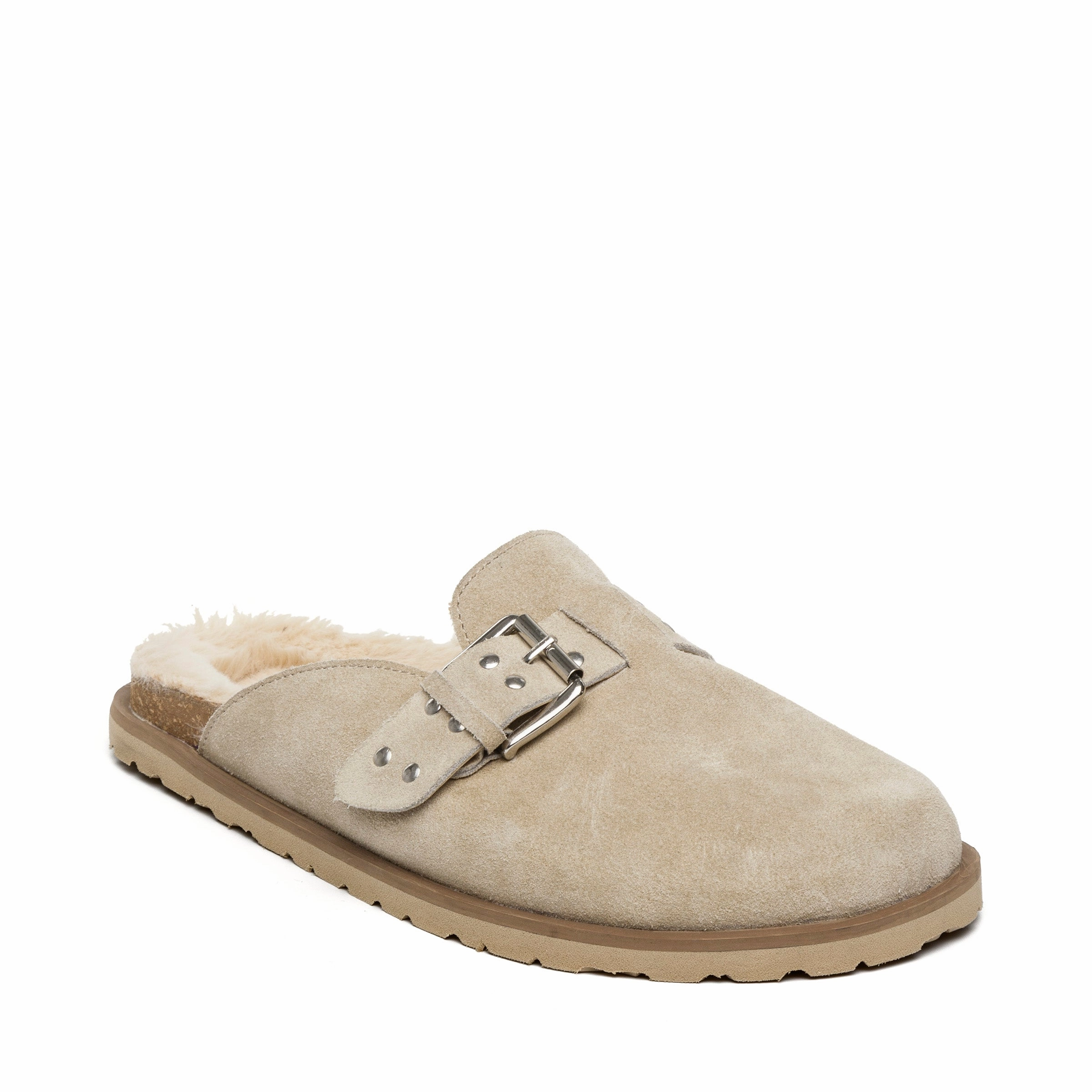 Evergreen Flat Shoe SAND SUEDE