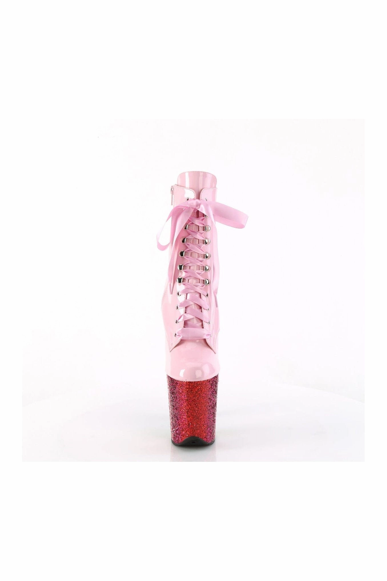 FLAMINGO-1020HG Pink Patent Ankle Boot