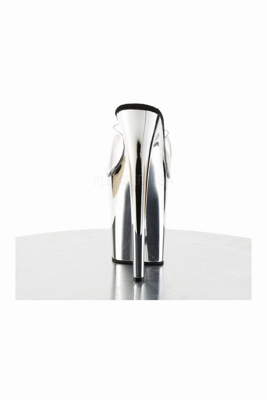 FLAMINGO-801 Platform Slide  | Clear Vinyl