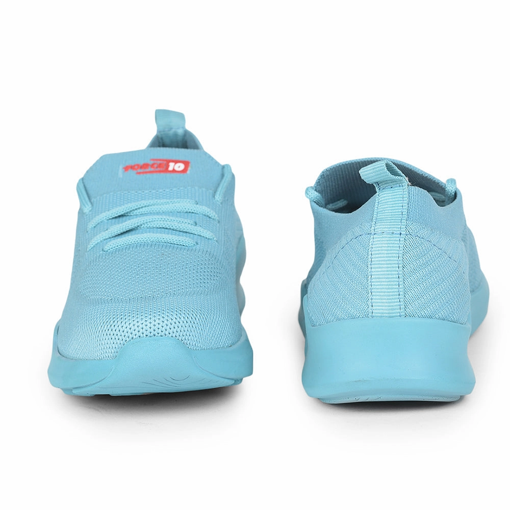 Force 10 Non Lacing Casual Sea Green Slip-on Shoes For Women AVILA-38 by Liberty