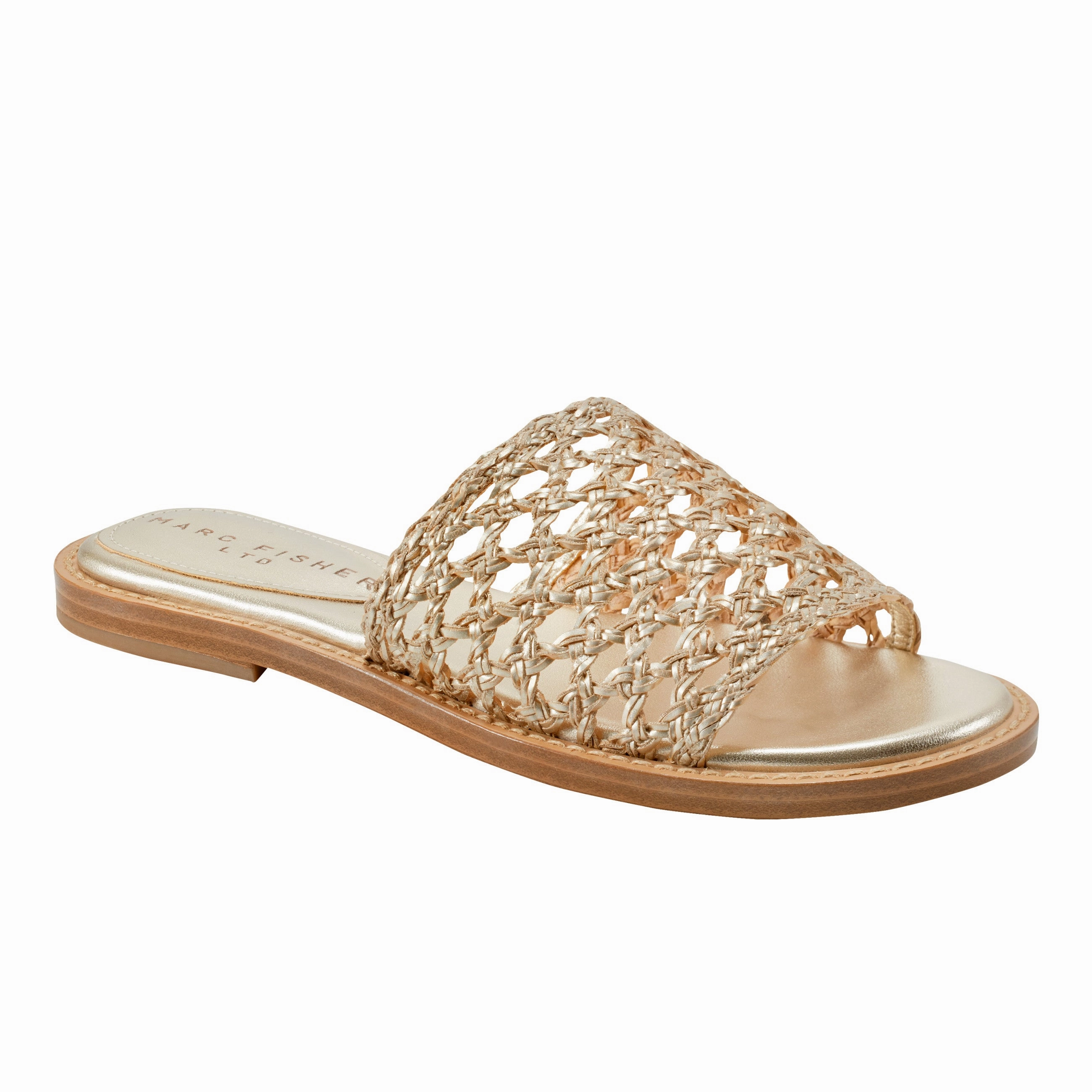 Glynne Woven Flat Sandal