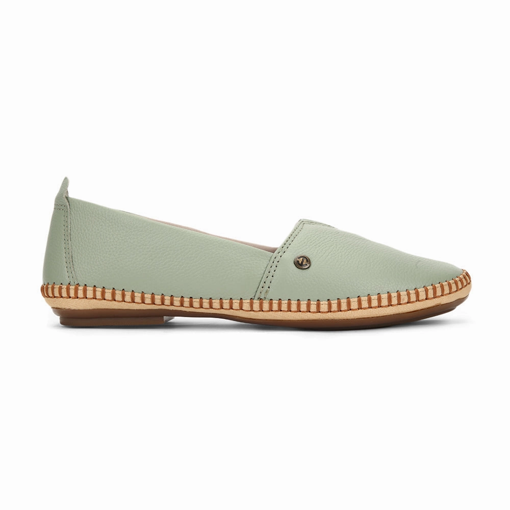 Healers Casual (Sea Green) Ballerina Shoes For Women LARRY-02 By Liberty