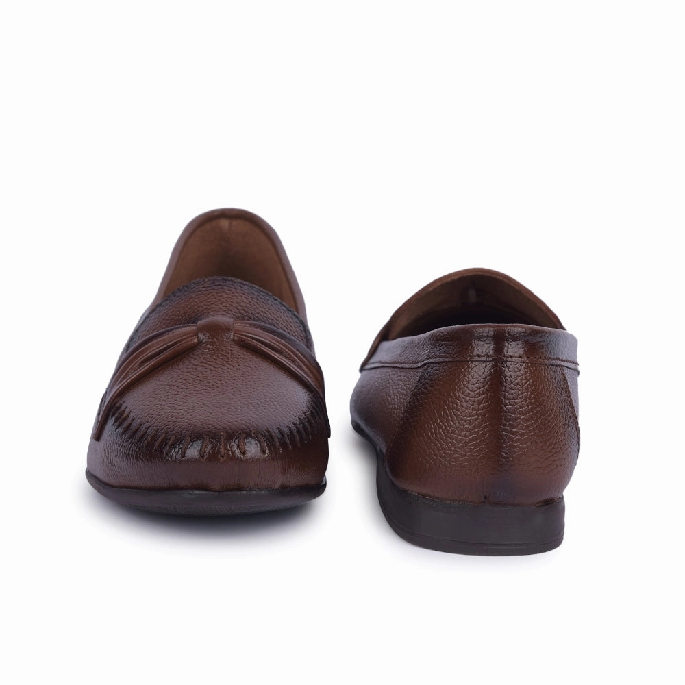 Healers Tan Formal Ballerina Shoes For Women TLO-22 By Liberty