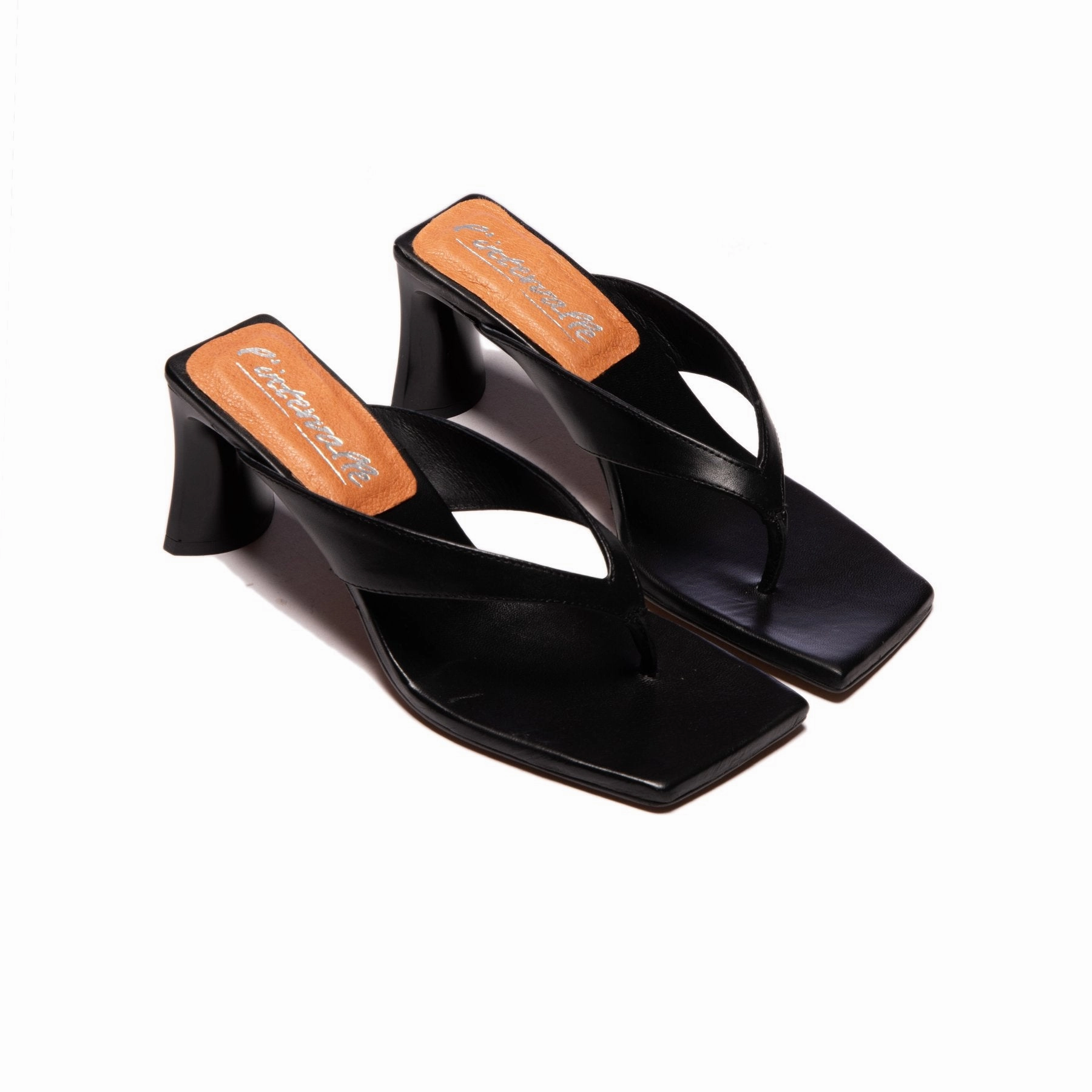 Jolie Black Leather