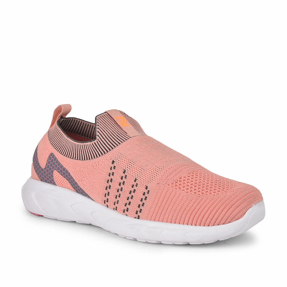 Leap7x Non Lacing Peach Casual Slip-on Shoes For Women LEWIS By Liberty