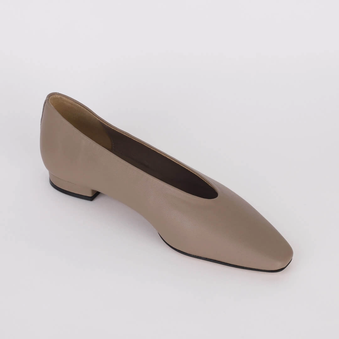 LETSBE - leather flat