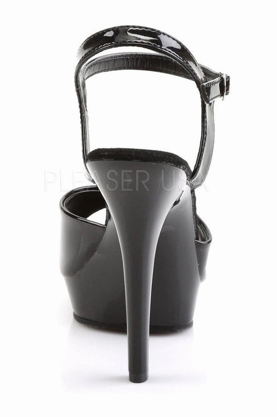 LIP-109 Sandal | Black Patent