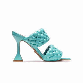 Mimosa Turquoise Leather