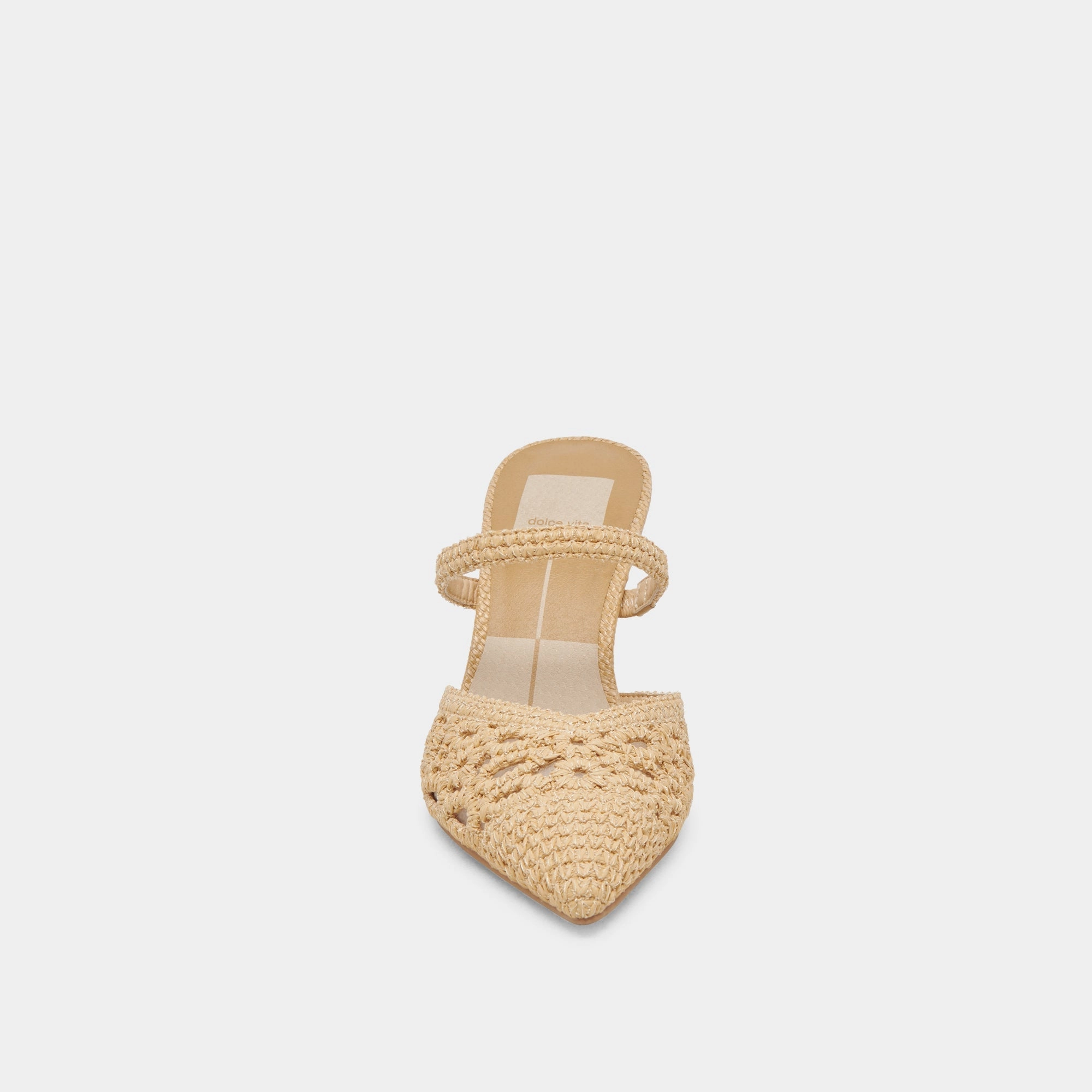 NASSAU HEELS NATURAL RAFFIA - re:vita