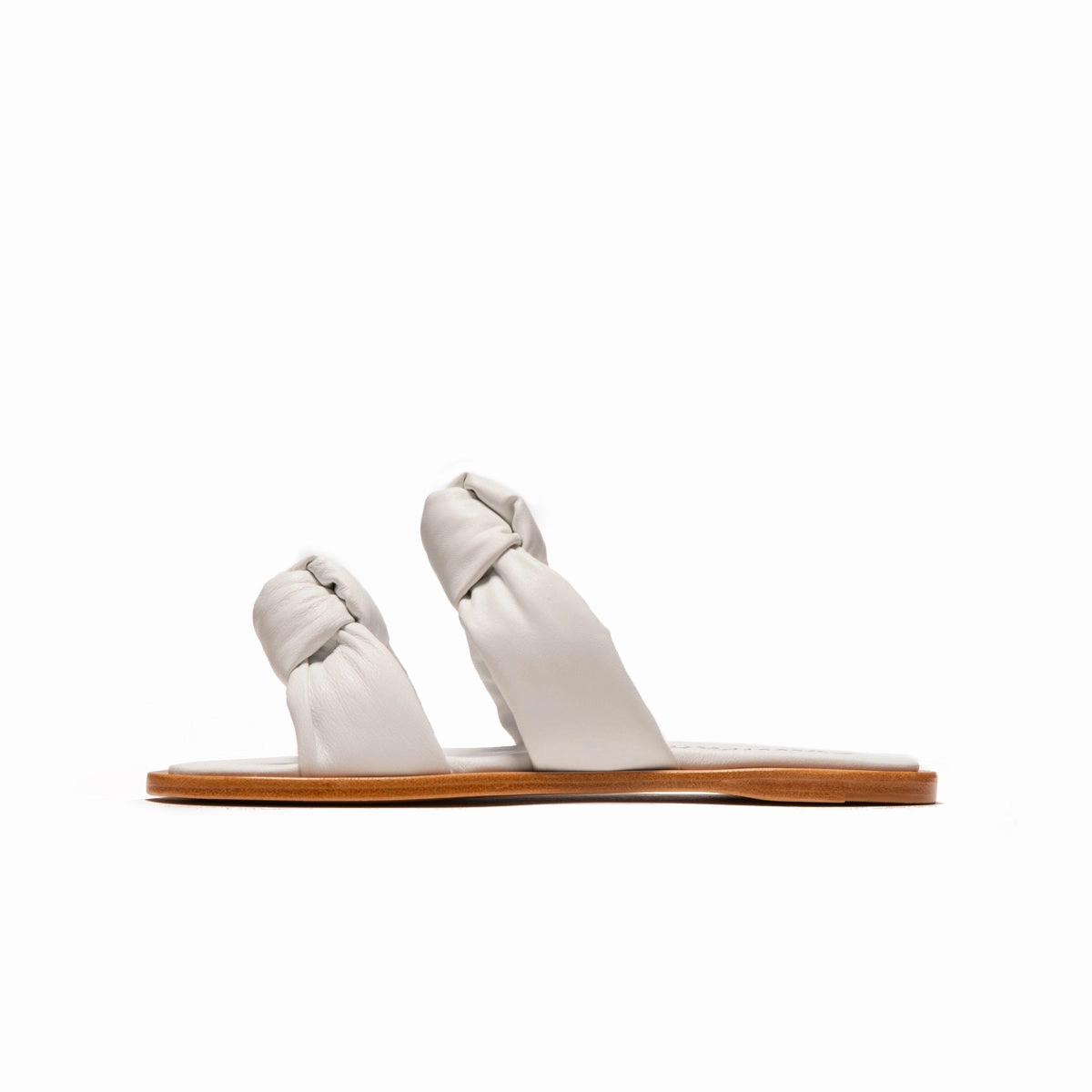 Nava White Leather