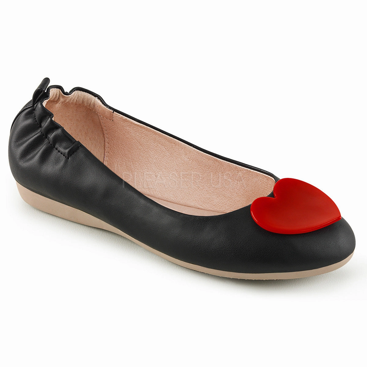 OLIVE-05  Black Faux Leather