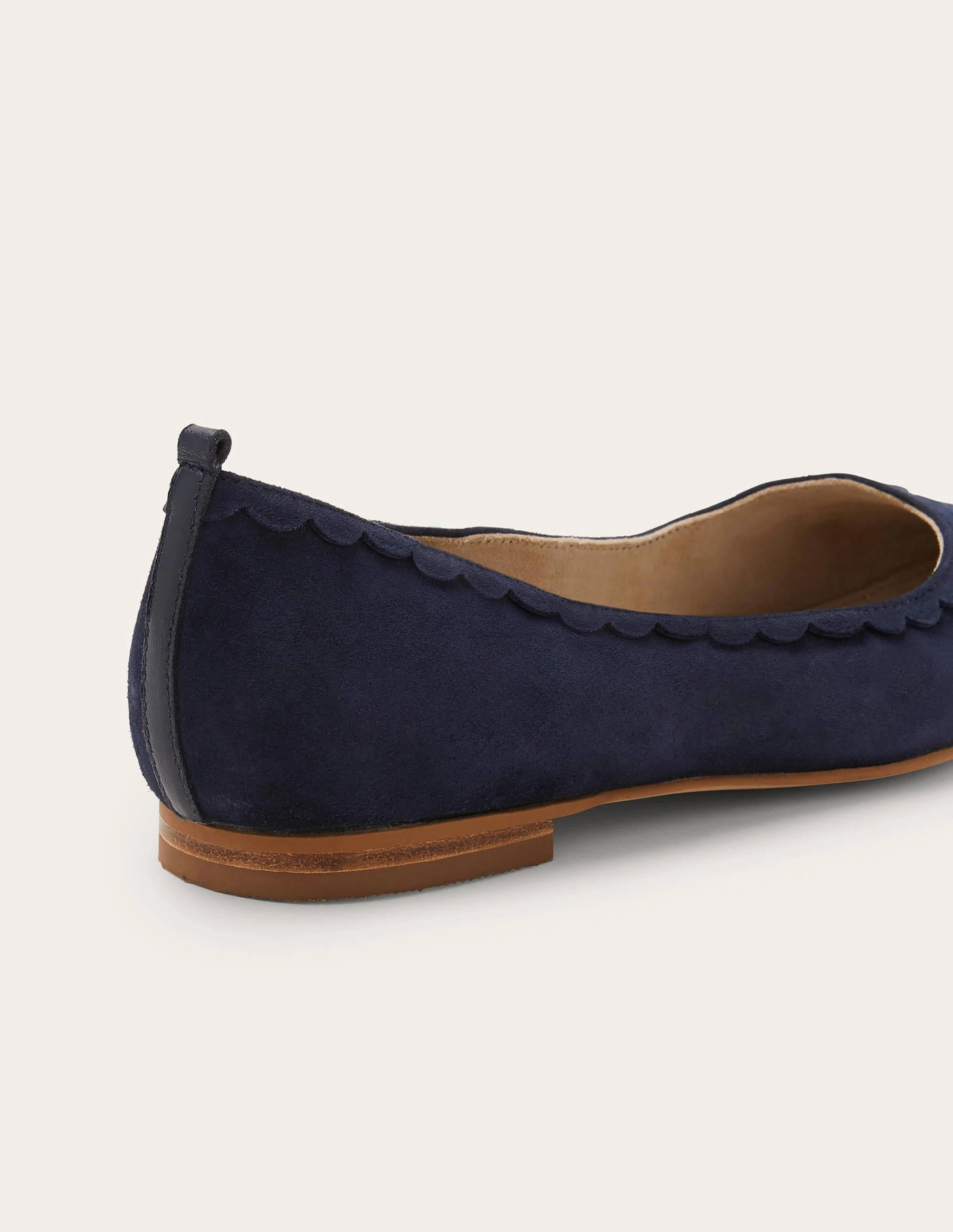 Olive Ballerinas-Navy