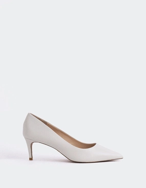 Phlox Off White Leather