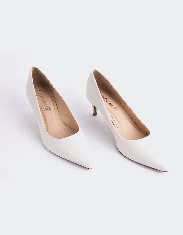 Phlox Off White Leather