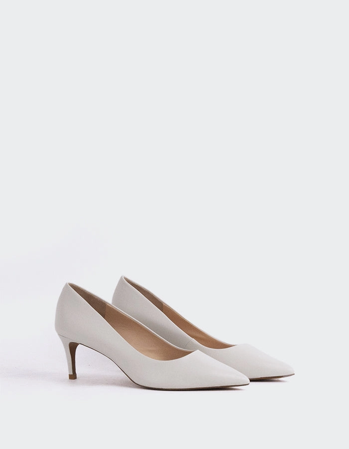 Phlox Off White Leather