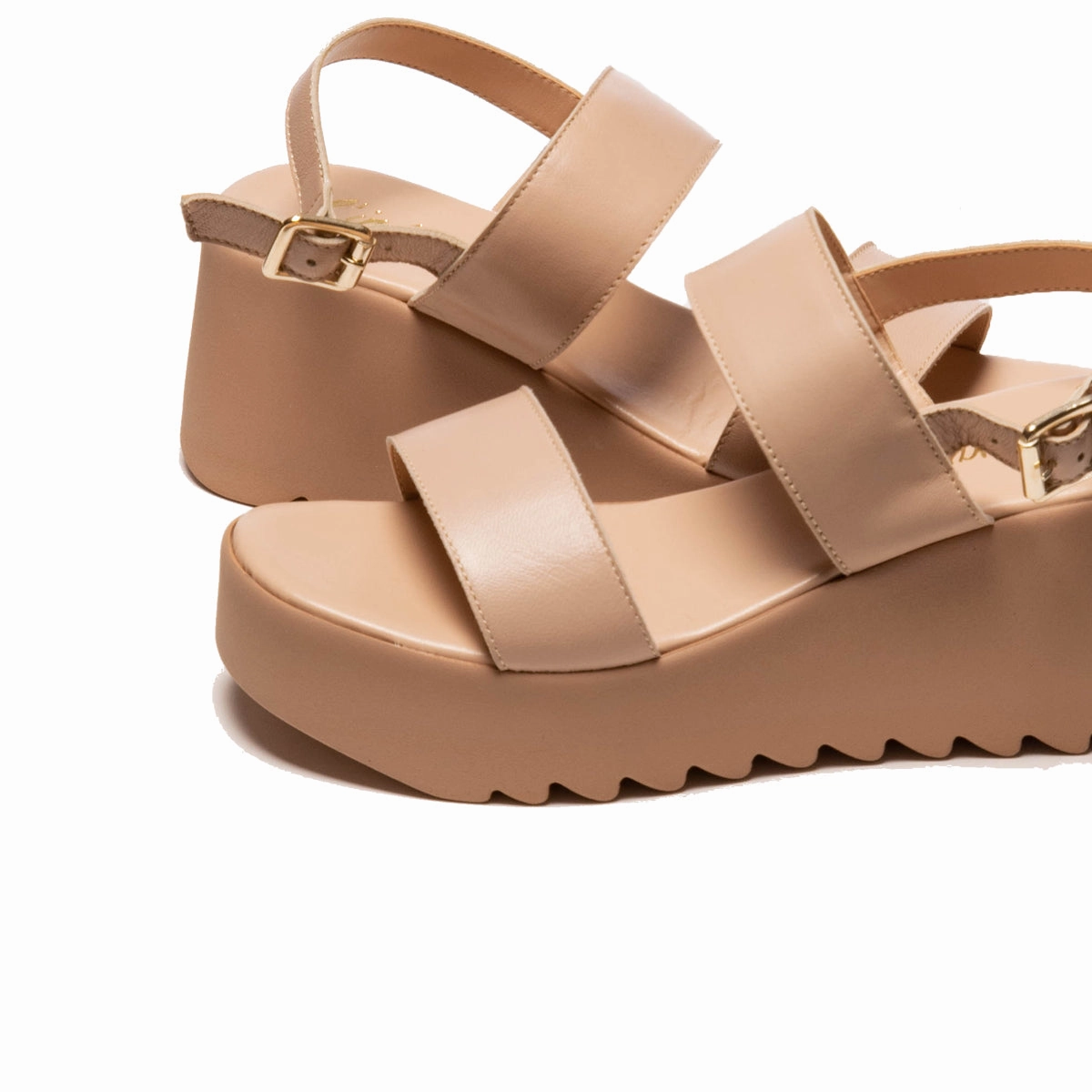 Pisa Nude Leather