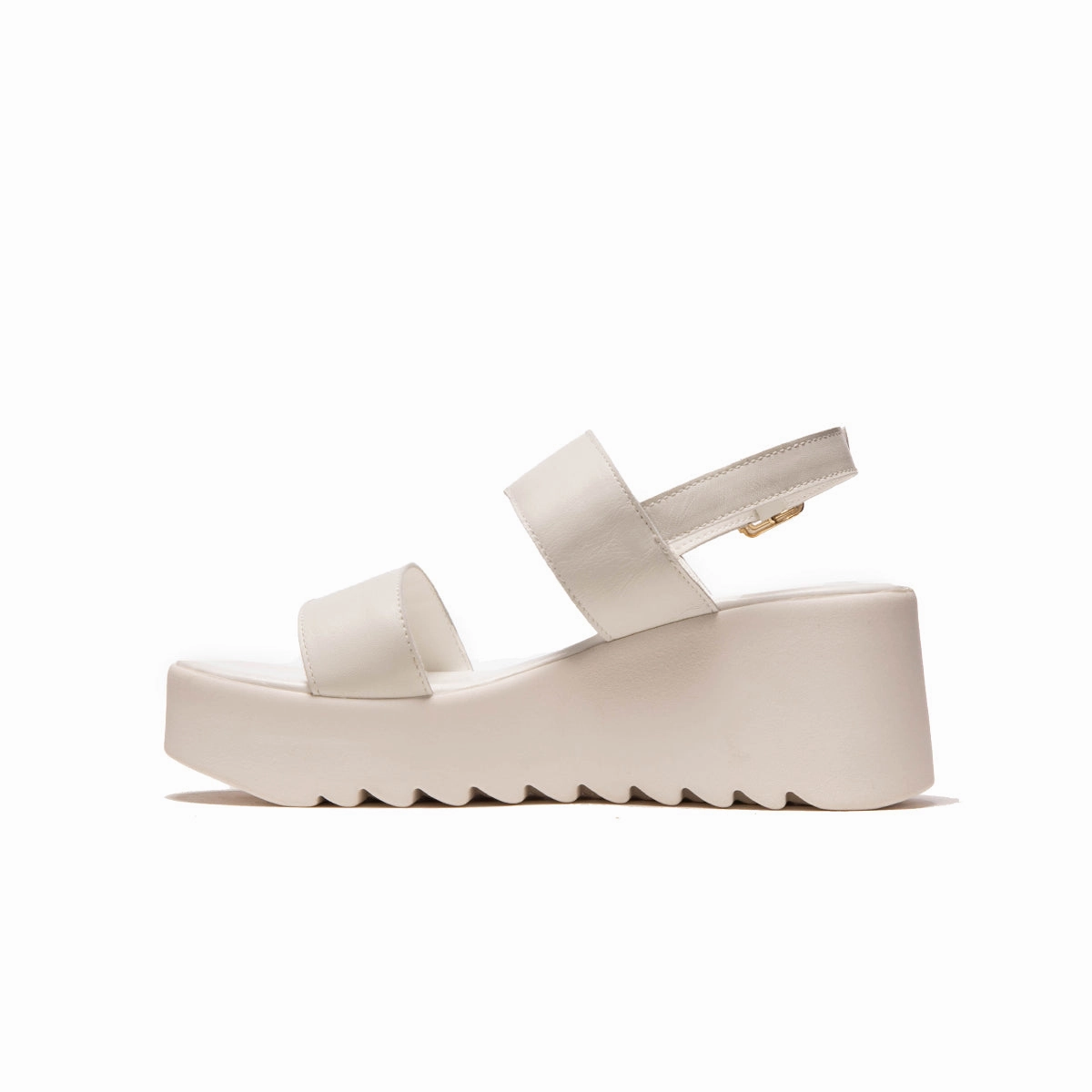 Pisa White Leather