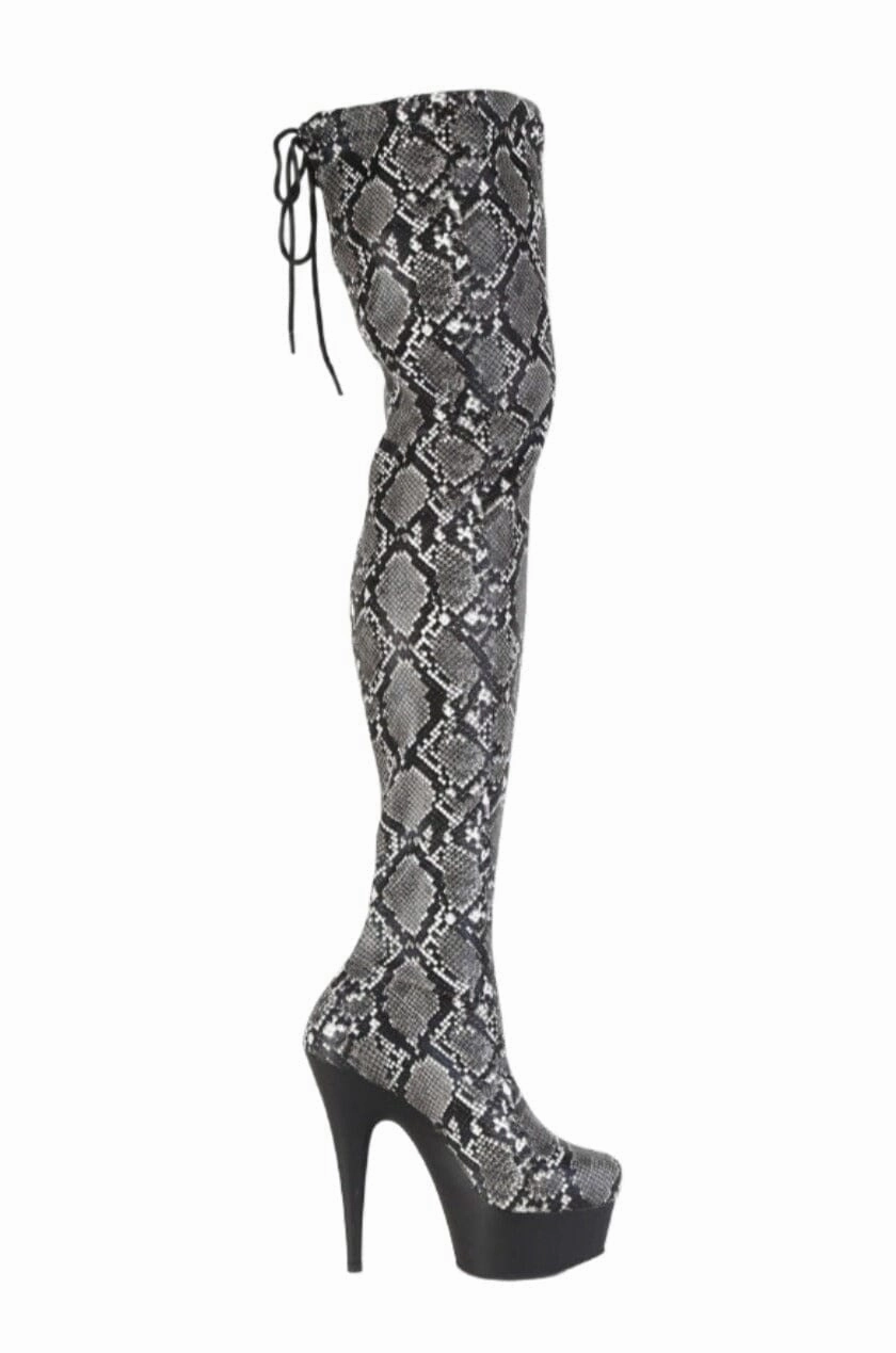 Pleaser DELIGHT-3008SP-BT Thigh Boot