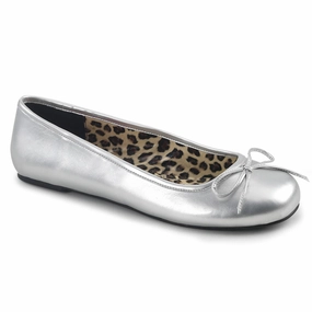 Pleaser Pink Label Anna-01-Silver-Size 15-Clearance