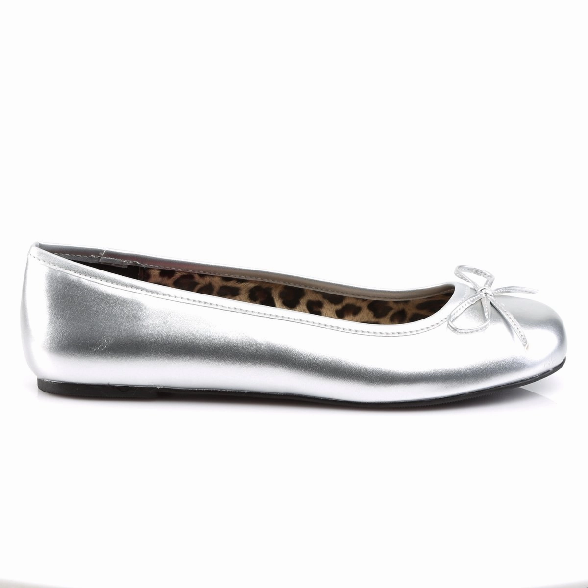 Pleaser Pink Label Anna-01-Silver-Size 15-Clearance