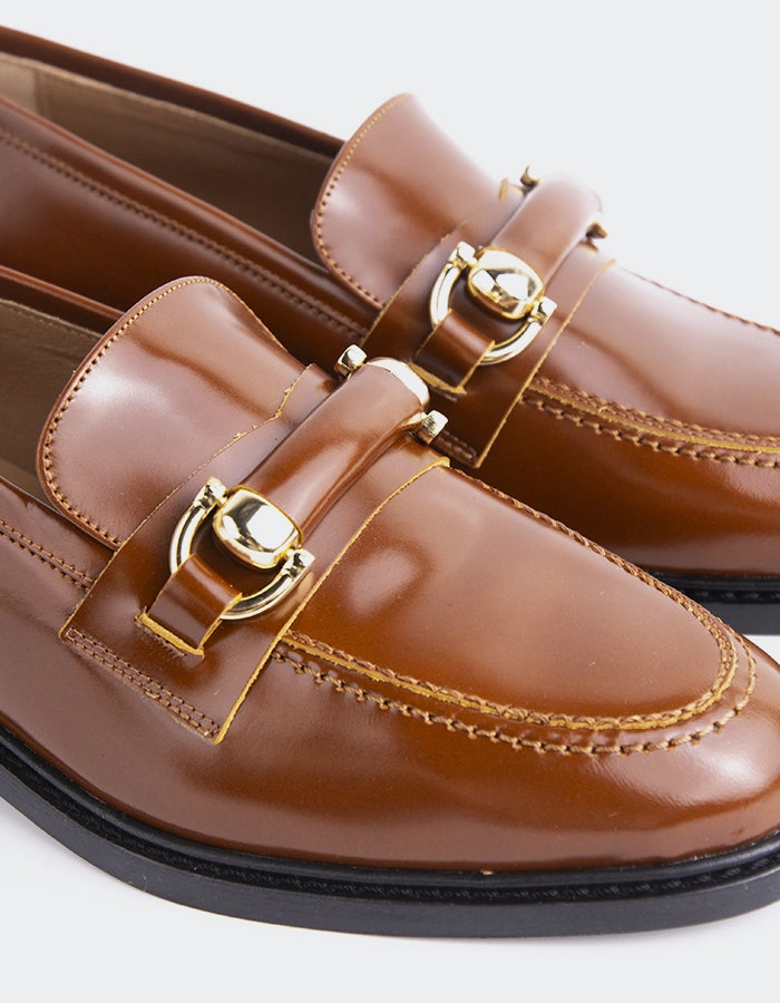 Prato Tan Leather