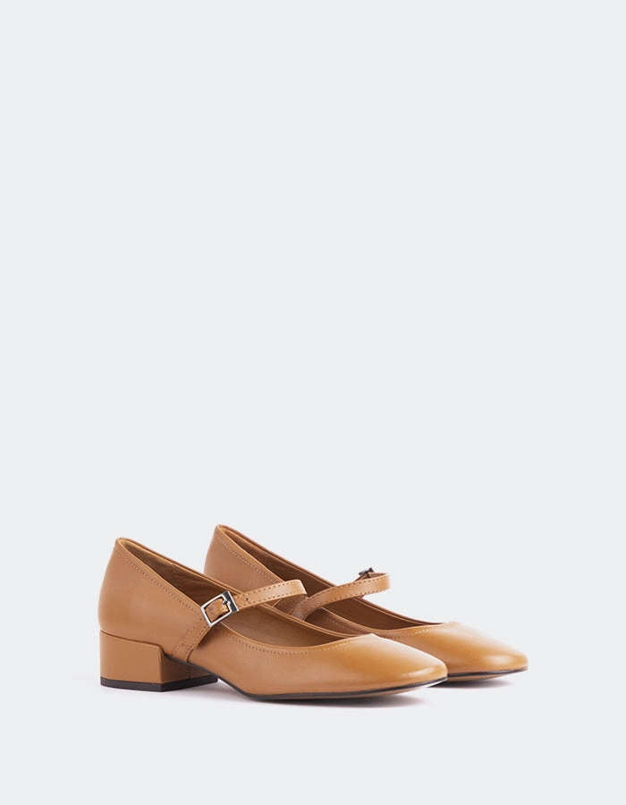 Rosyth Tan Leather