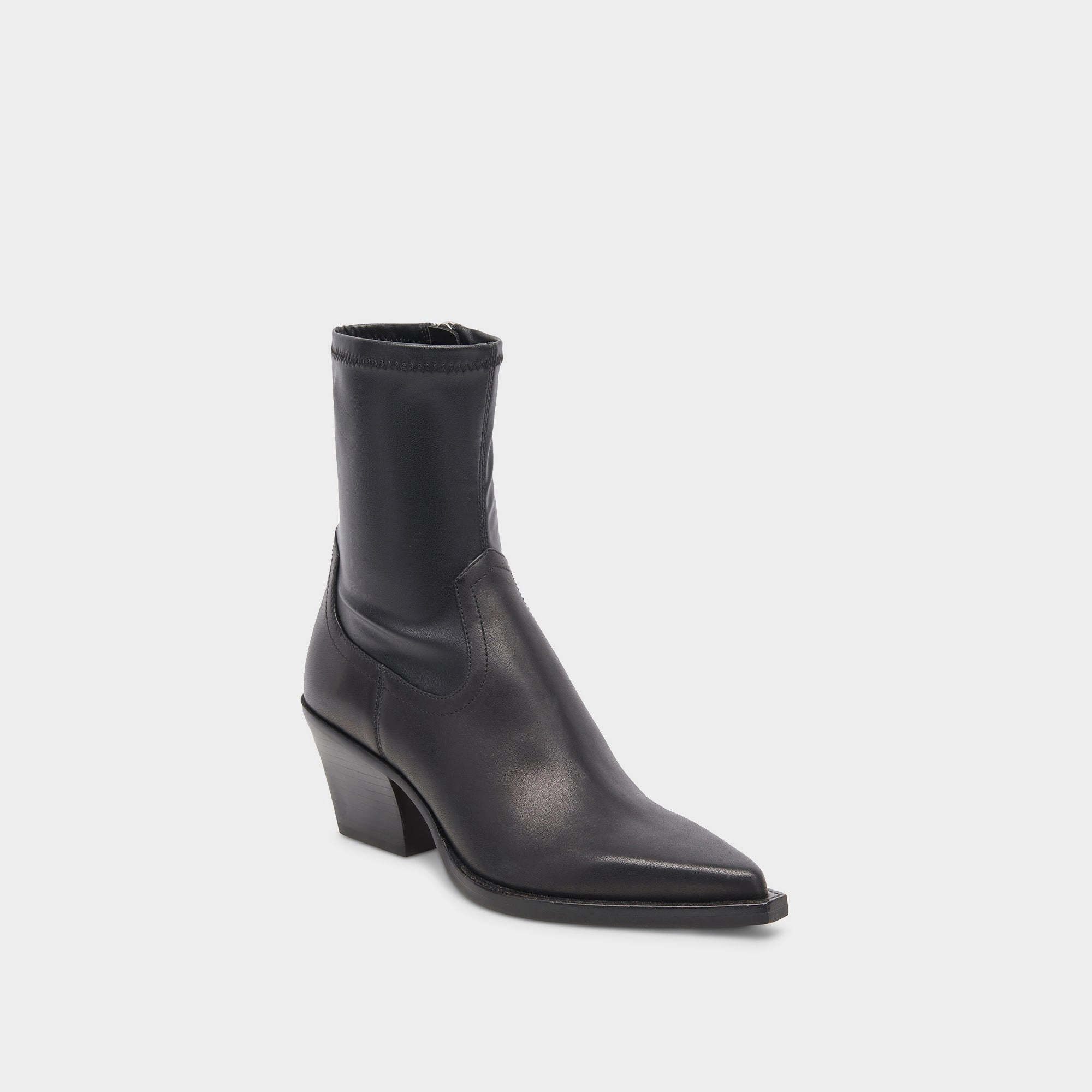 RUTGER BOOTS BLACK LEATHER - re:vita