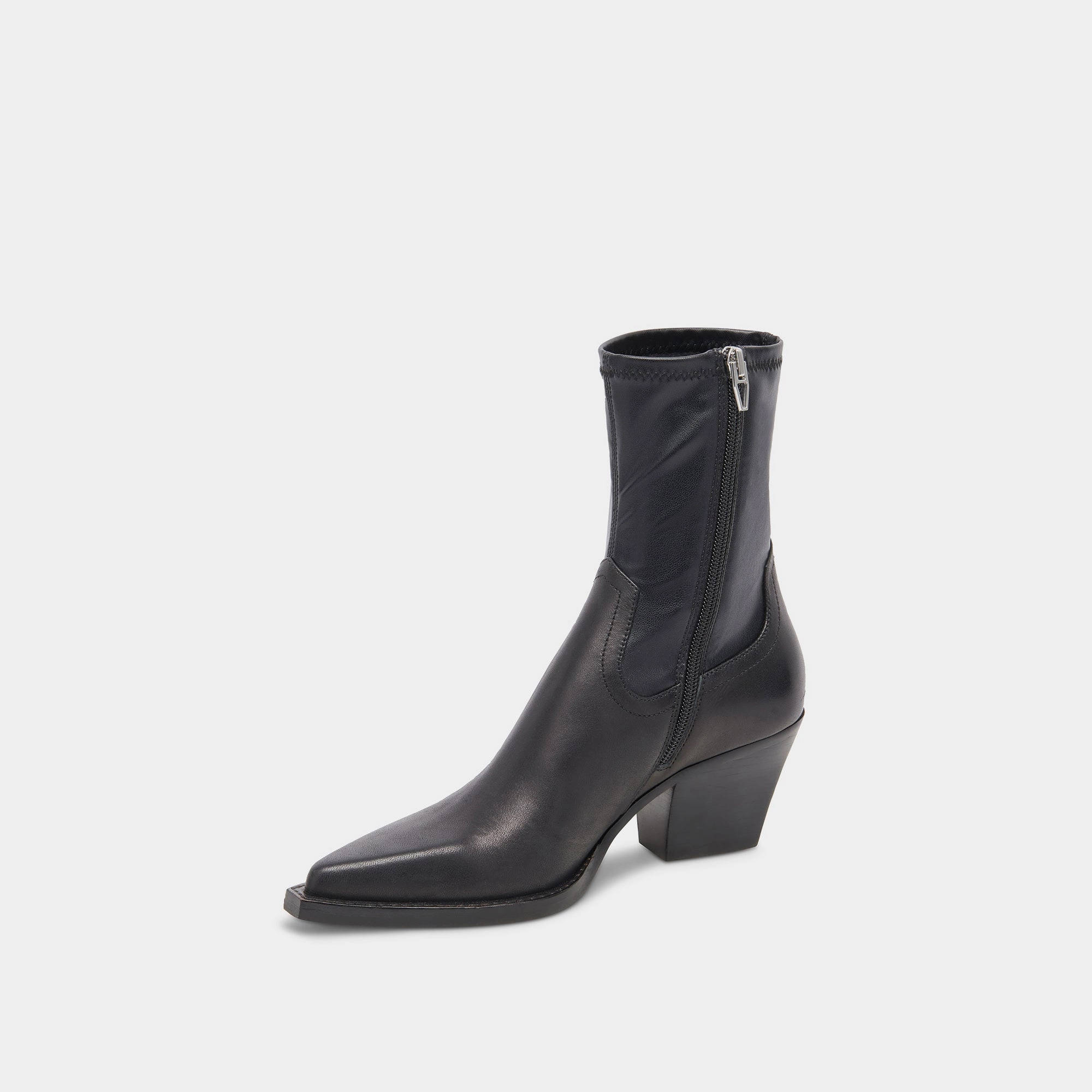 RUTGER BOOTS BLACK LEATHER - re:vita