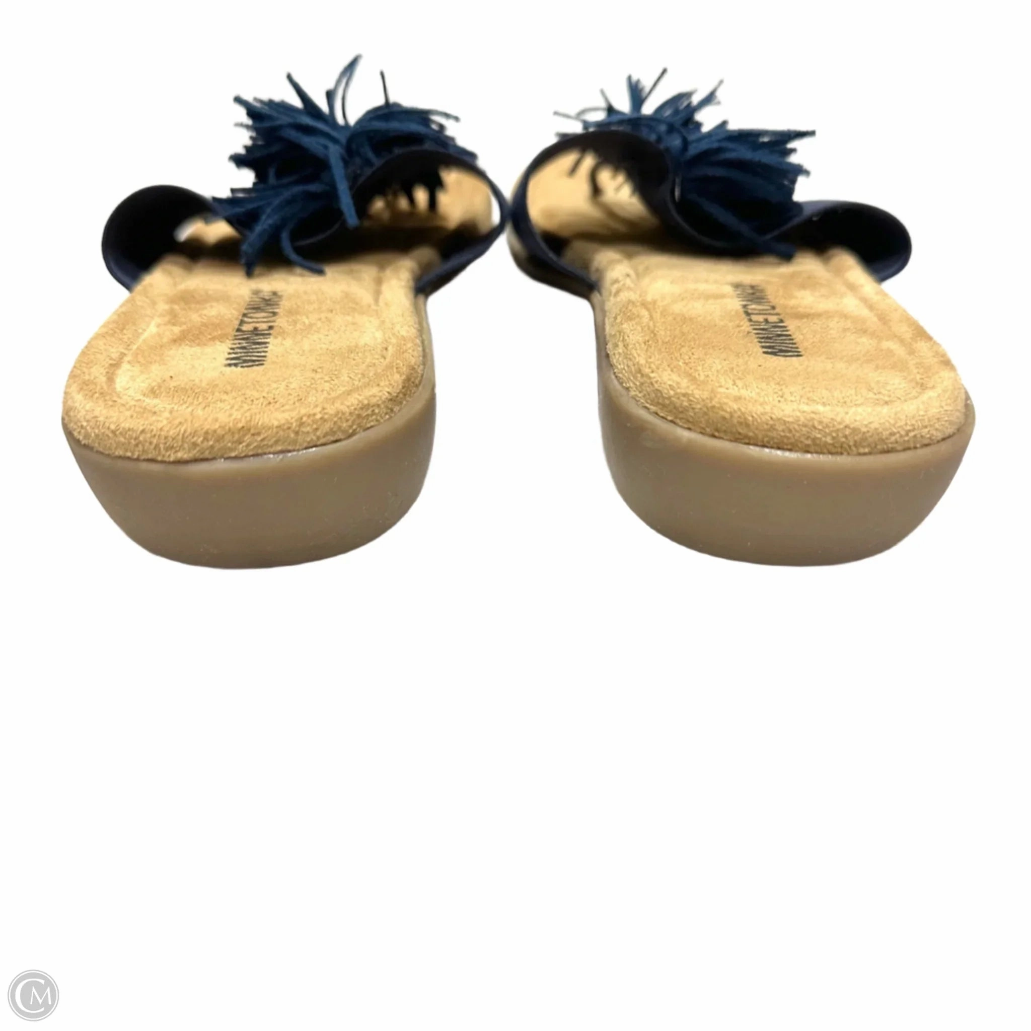 Sandals Flats By Minnetonka In Blue, Size: 7