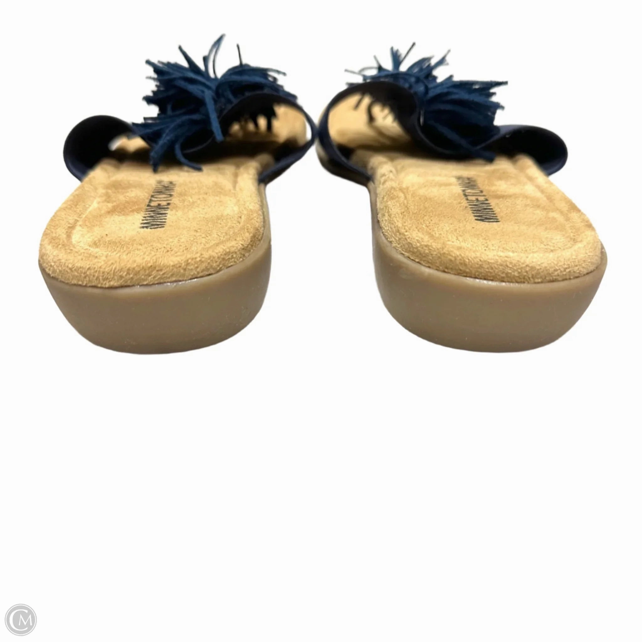 Sandals Flats By Minnetonka In Blue, Size: 7